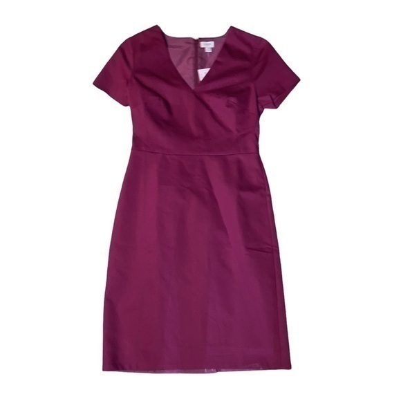 J. Crew  magenta pink dress nwt 2 - Picture 1 of 6